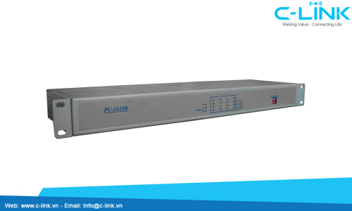 Ethernet Over 16 E1 Converter ZHT (PC-16100/F16100) C-LINK Phân Phối