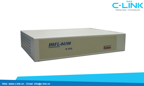 Ethernet Over 4 E1 Converter Huahuan (H0FL-S04100SF/SN) C-LINK Phân Phối