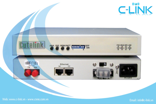 Modem Quang Frame Ethernet CuteLink (CL-FOM101) C-LINK Phân Phối
