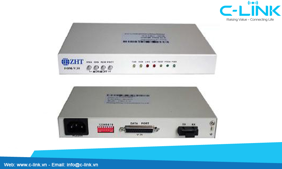 Modem Quang V.35 - Model: FOM-135