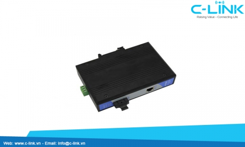 Bộ chuyển đổi quang điện 10/100M công nghiệp UT-2571 C-LINK Phân Phối