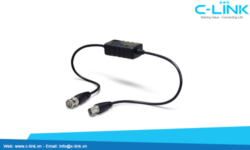 Thiết Bị Chống Sét Và Chống Nhiễu Cho 1 Kênh Video ZHT (VSP1201XP) C-LINK Phân Phối